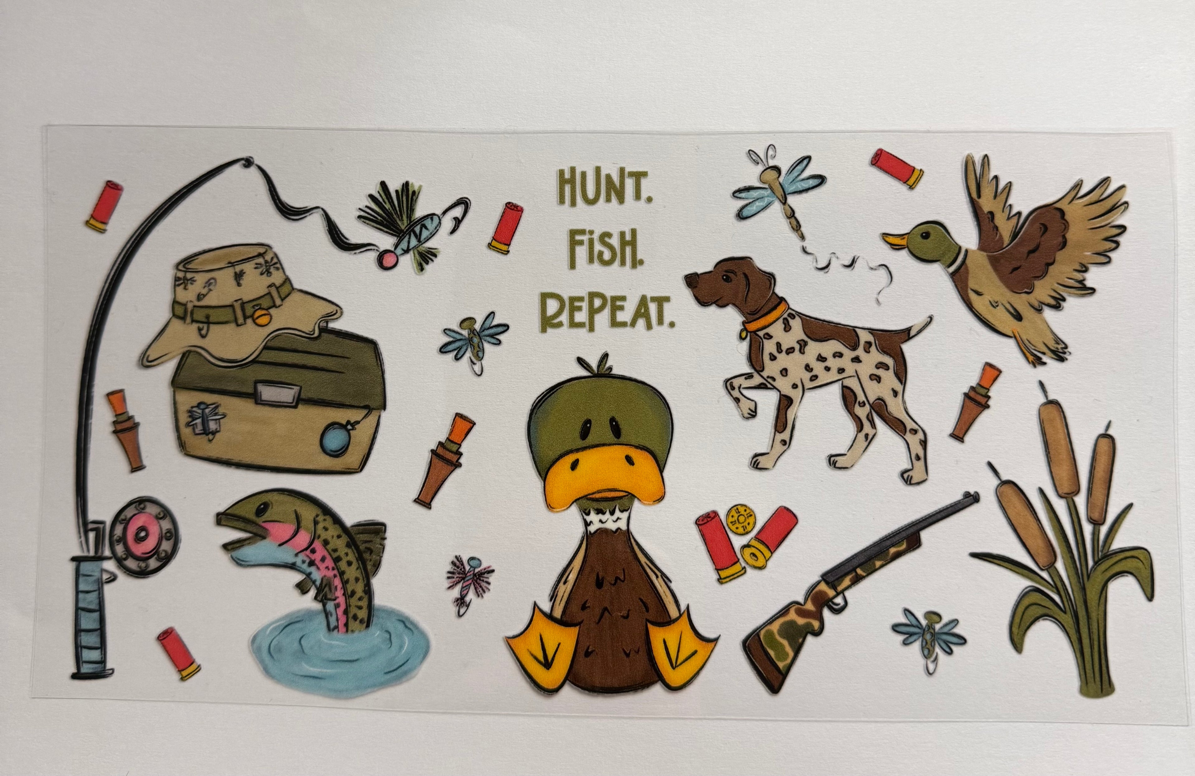 Hunt fish repeat