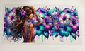 Where flowers bloom and waves dance