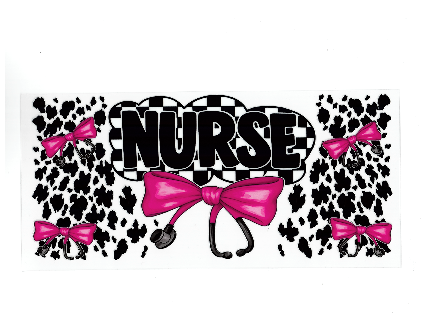 Cow Print Nurse