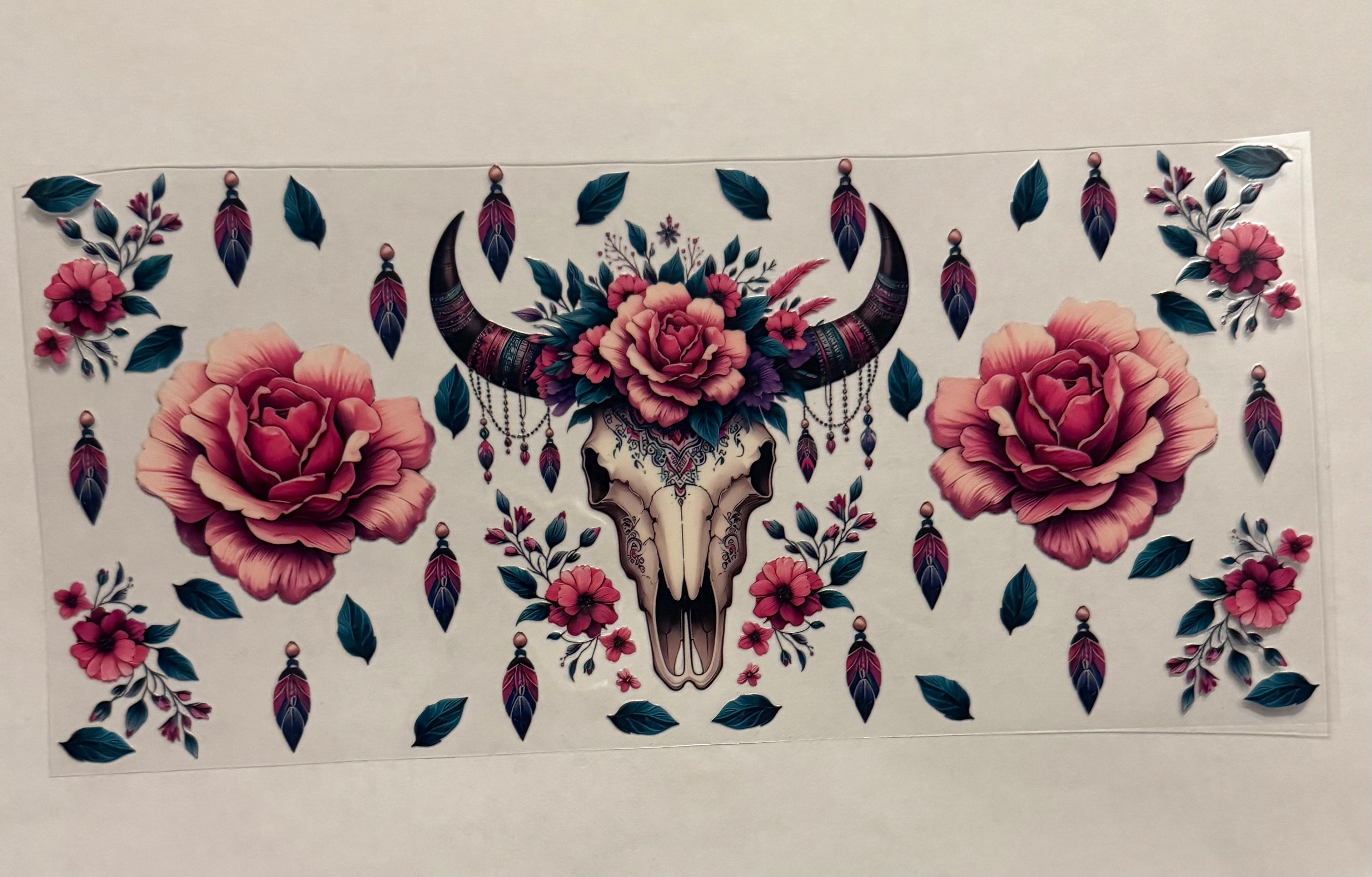 Flower skull