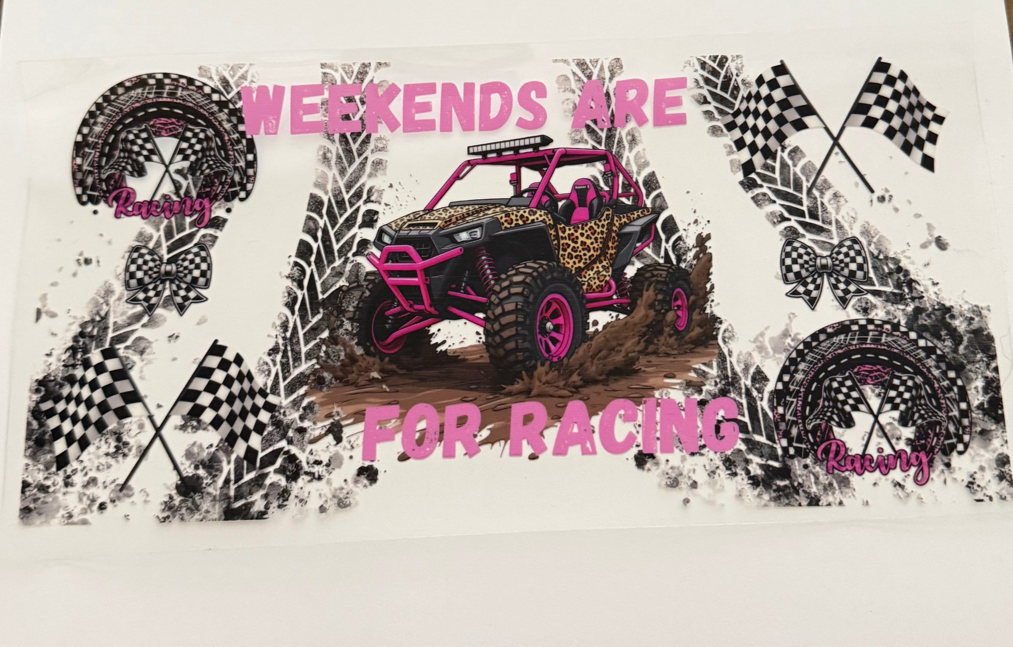 Weekends are for racing