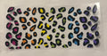 Rainbow cheetah print