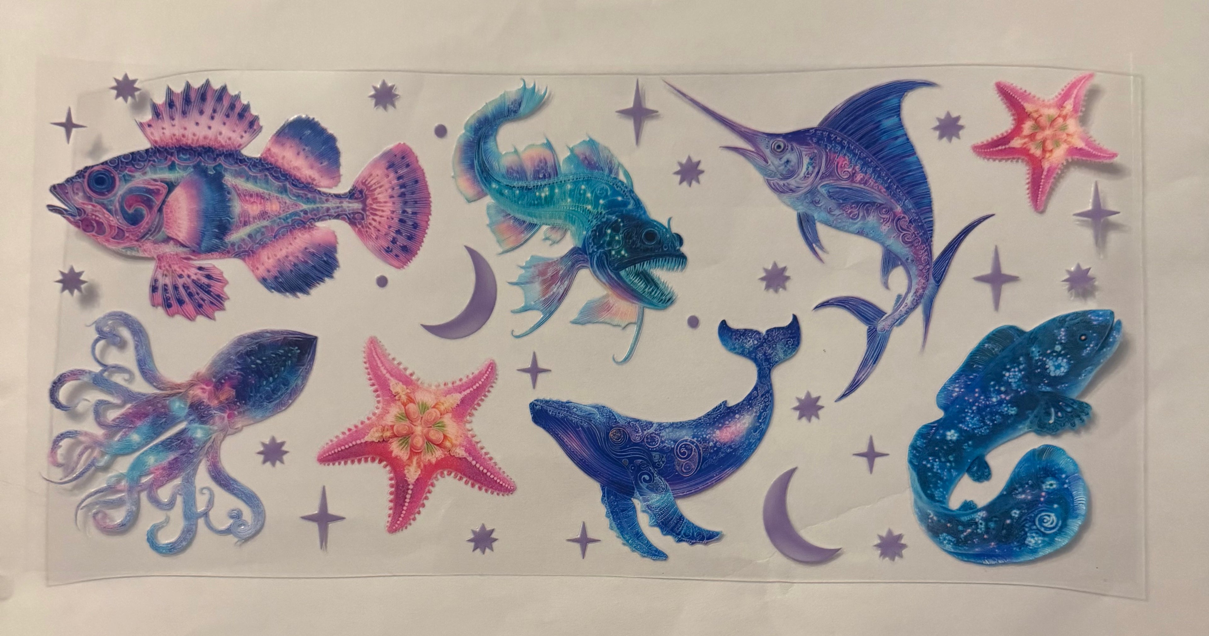 Mixed sea animals