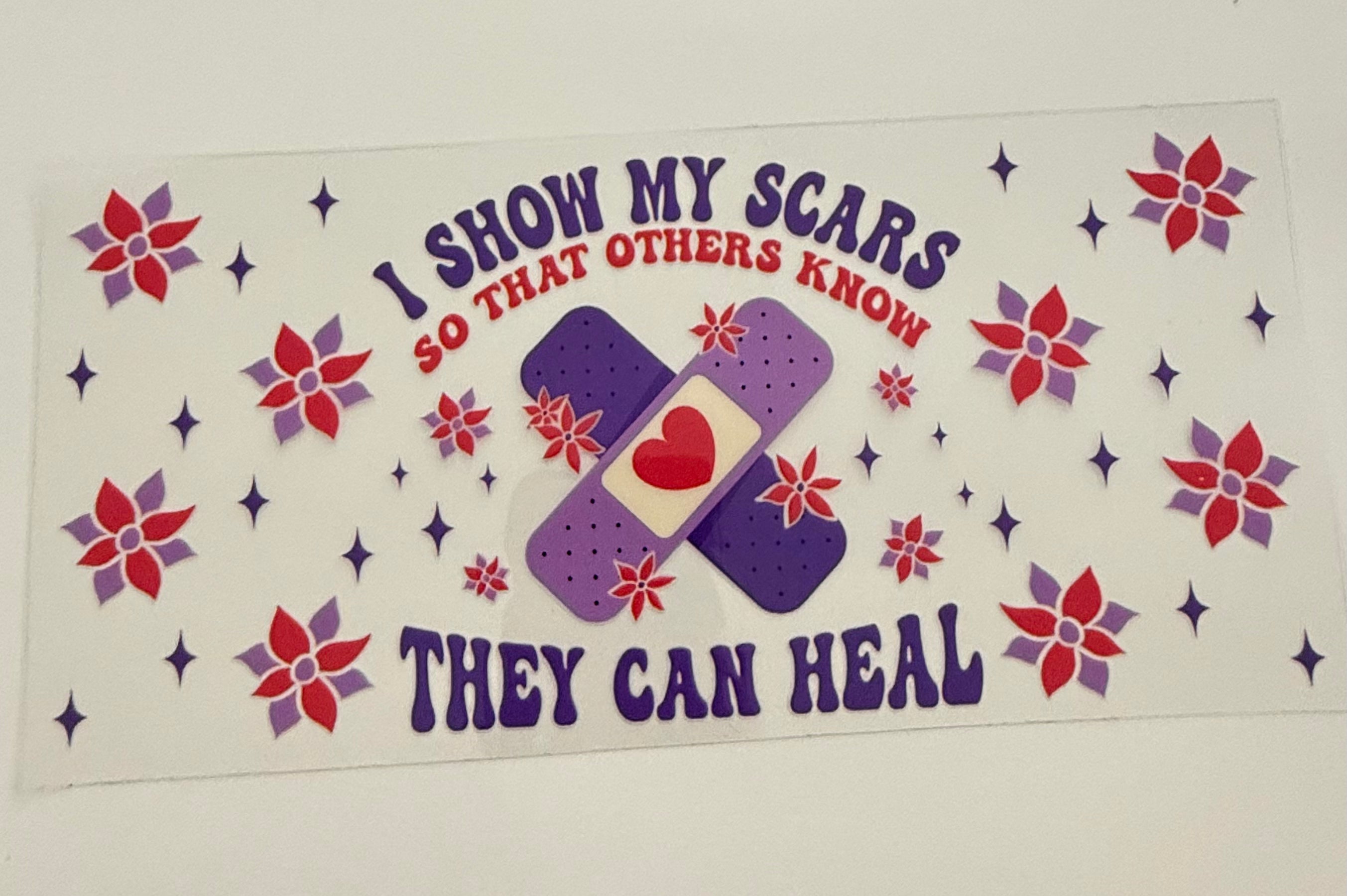 I show my scars