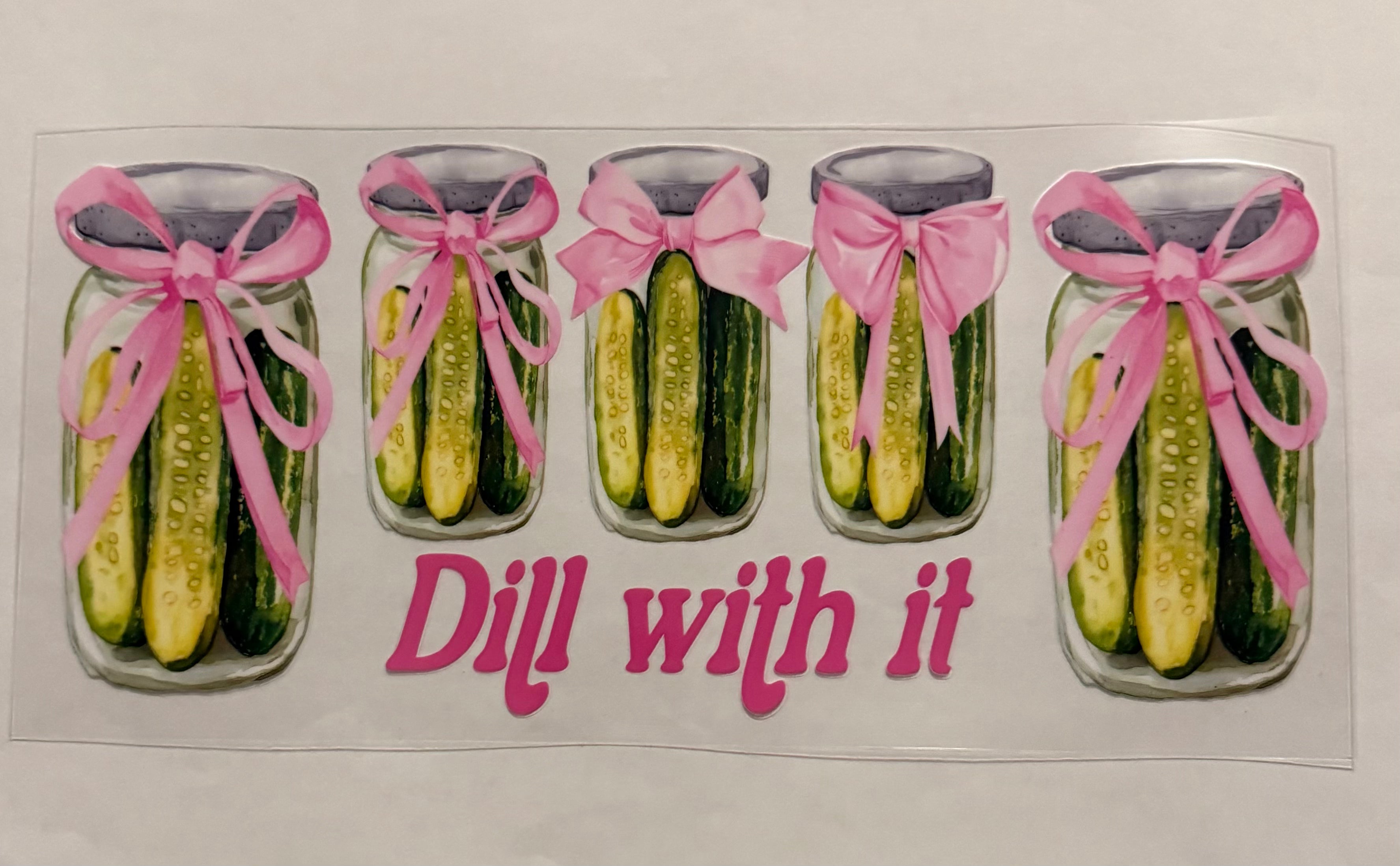 Dill with it pickle