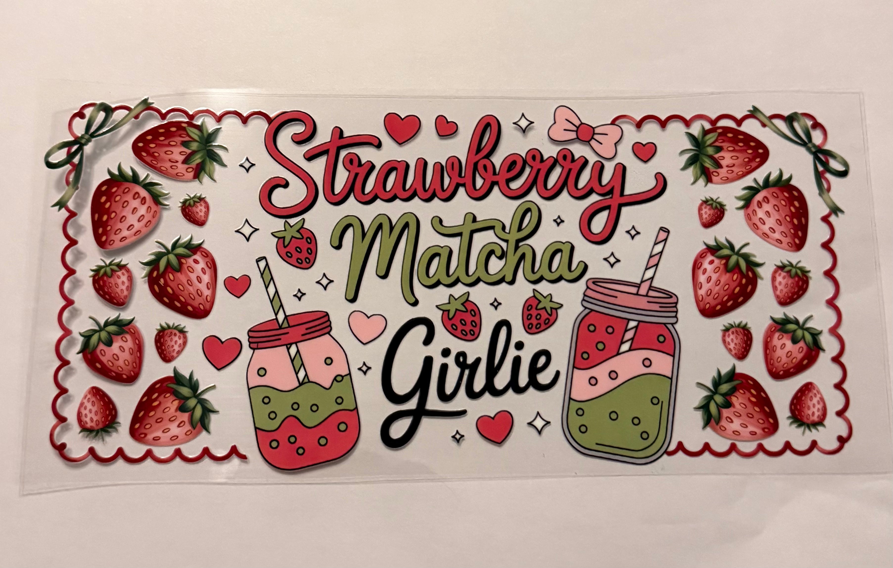 Strawberry Matcha