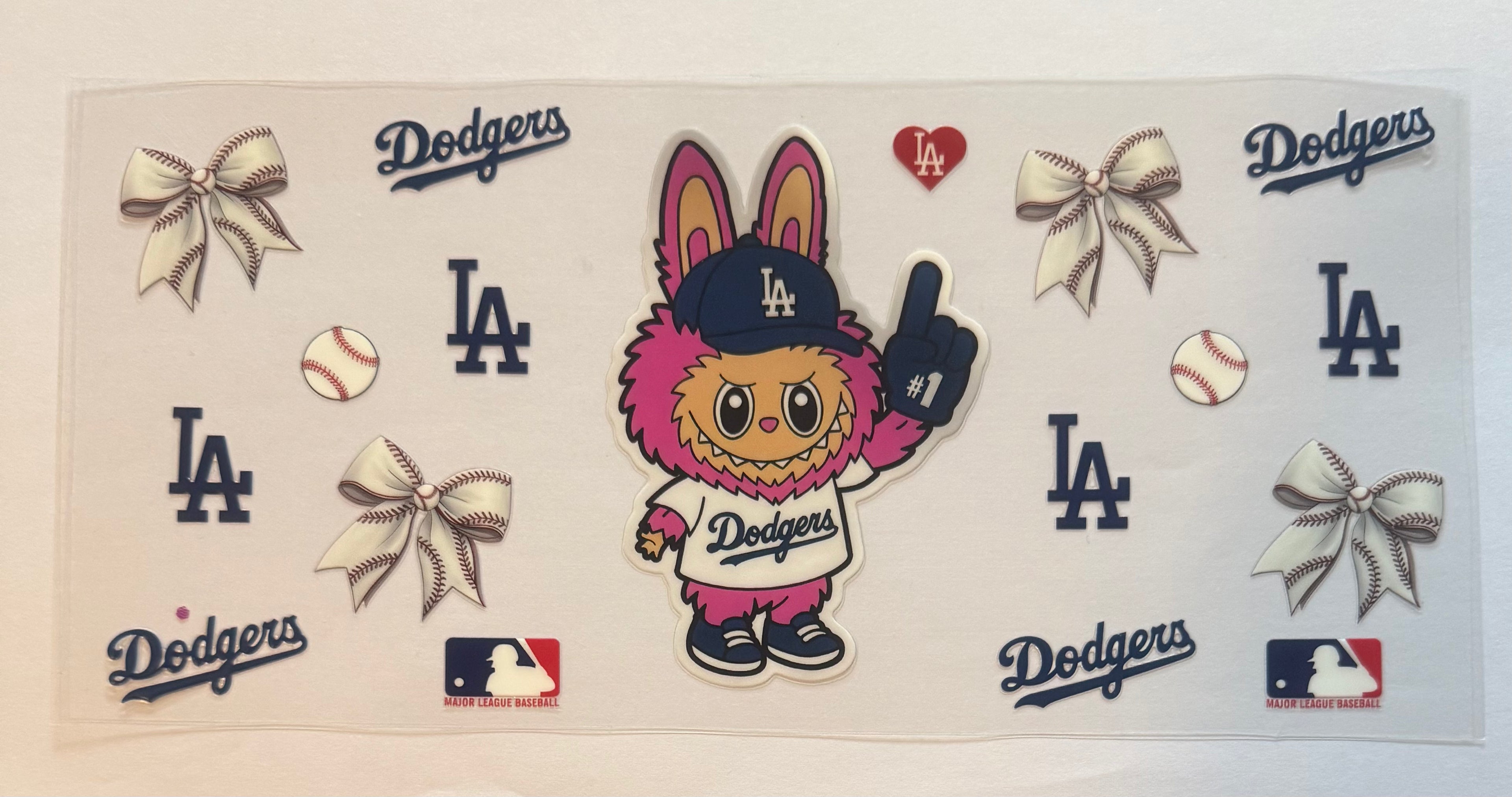 Dodgers Labubu baseball