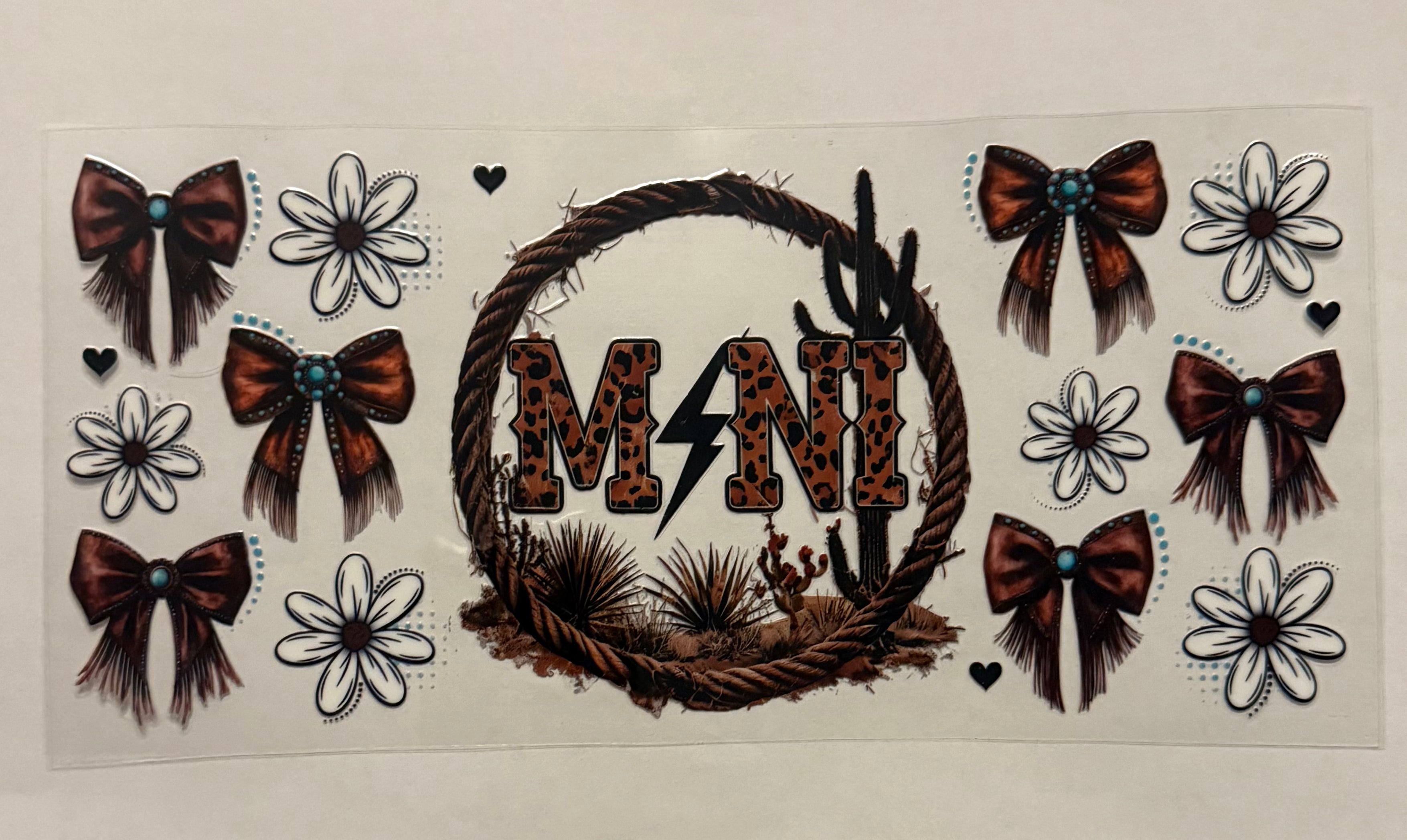 Western Mini with bows