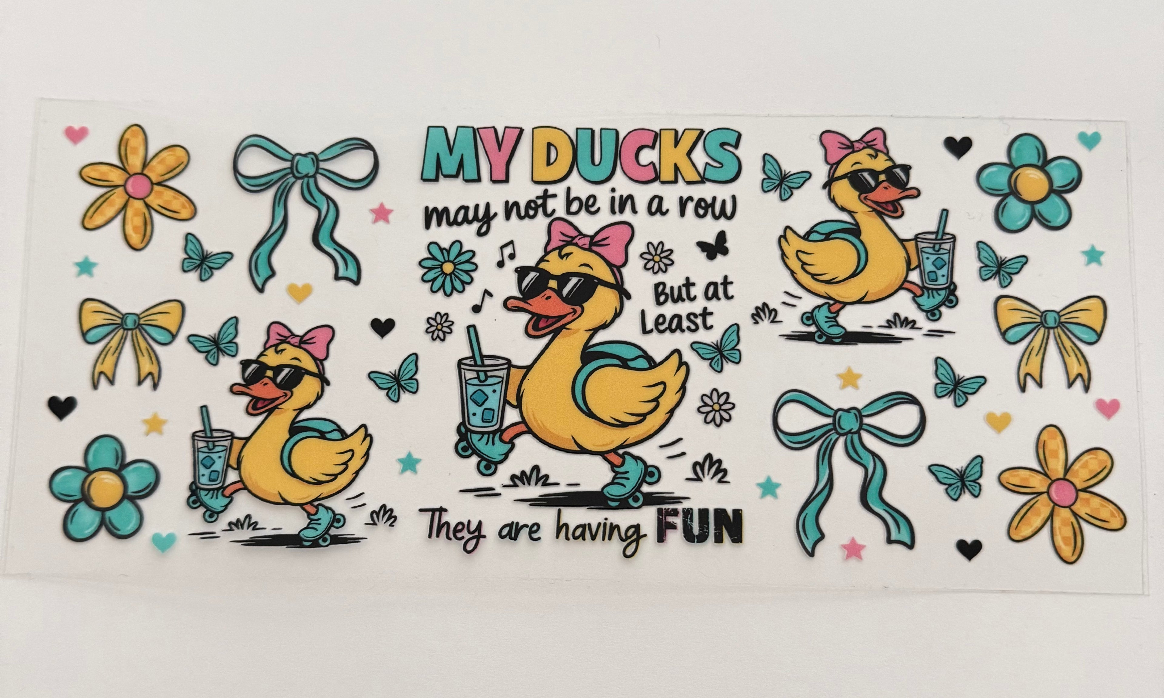 My Ducks may not be in a row