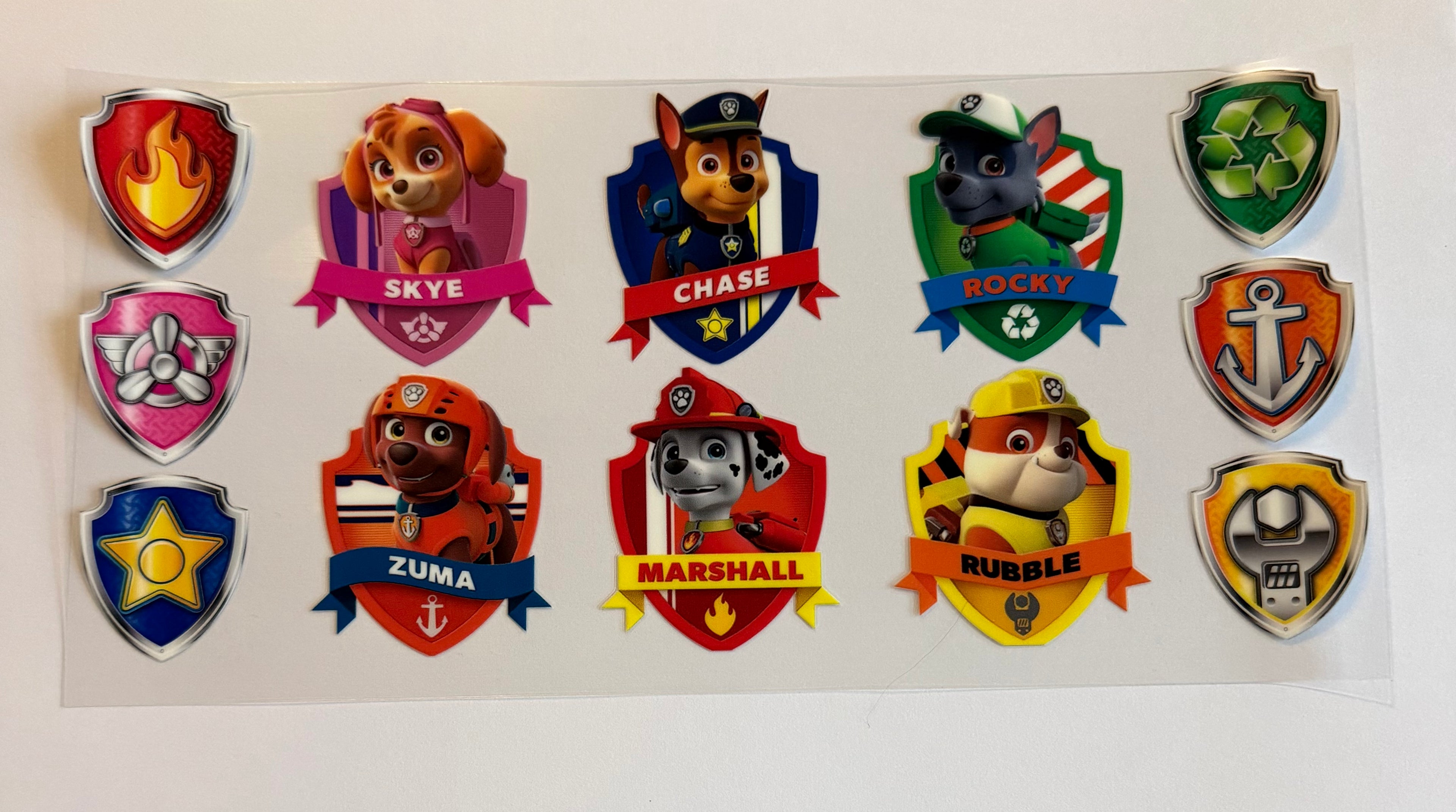 Paw patrol characters