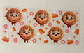 Candy corn and cookie