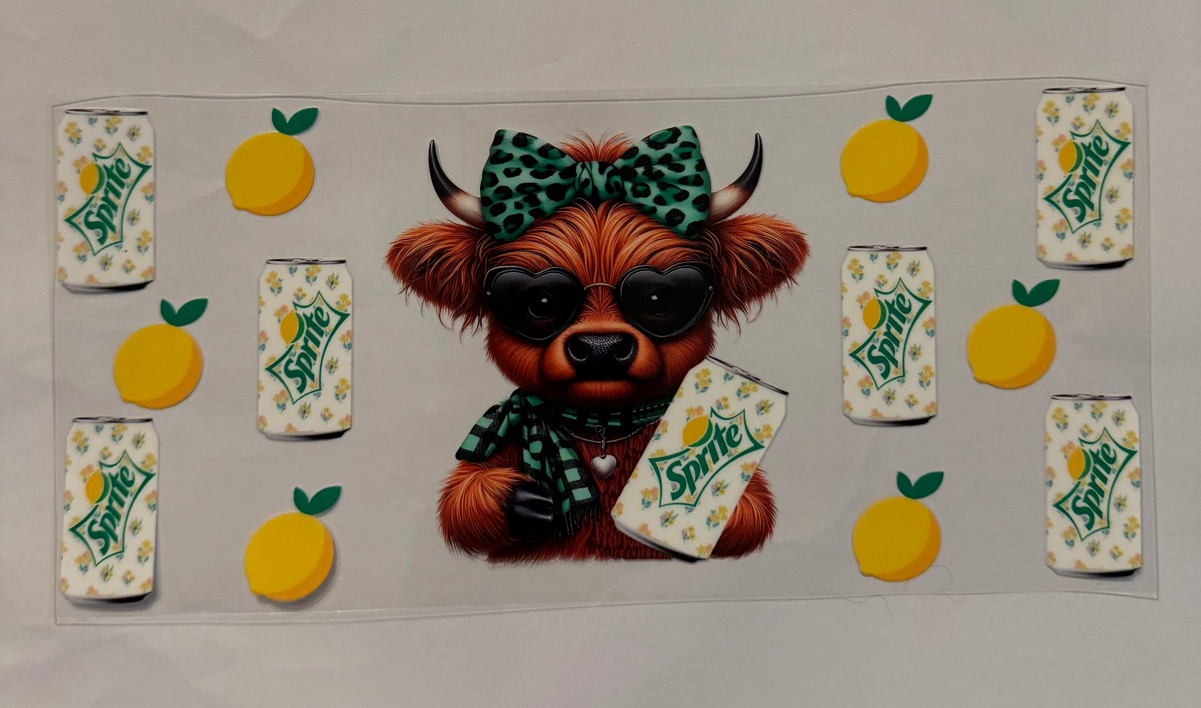 Cow with Sprite