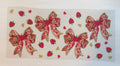 Strawberry shortcake bows