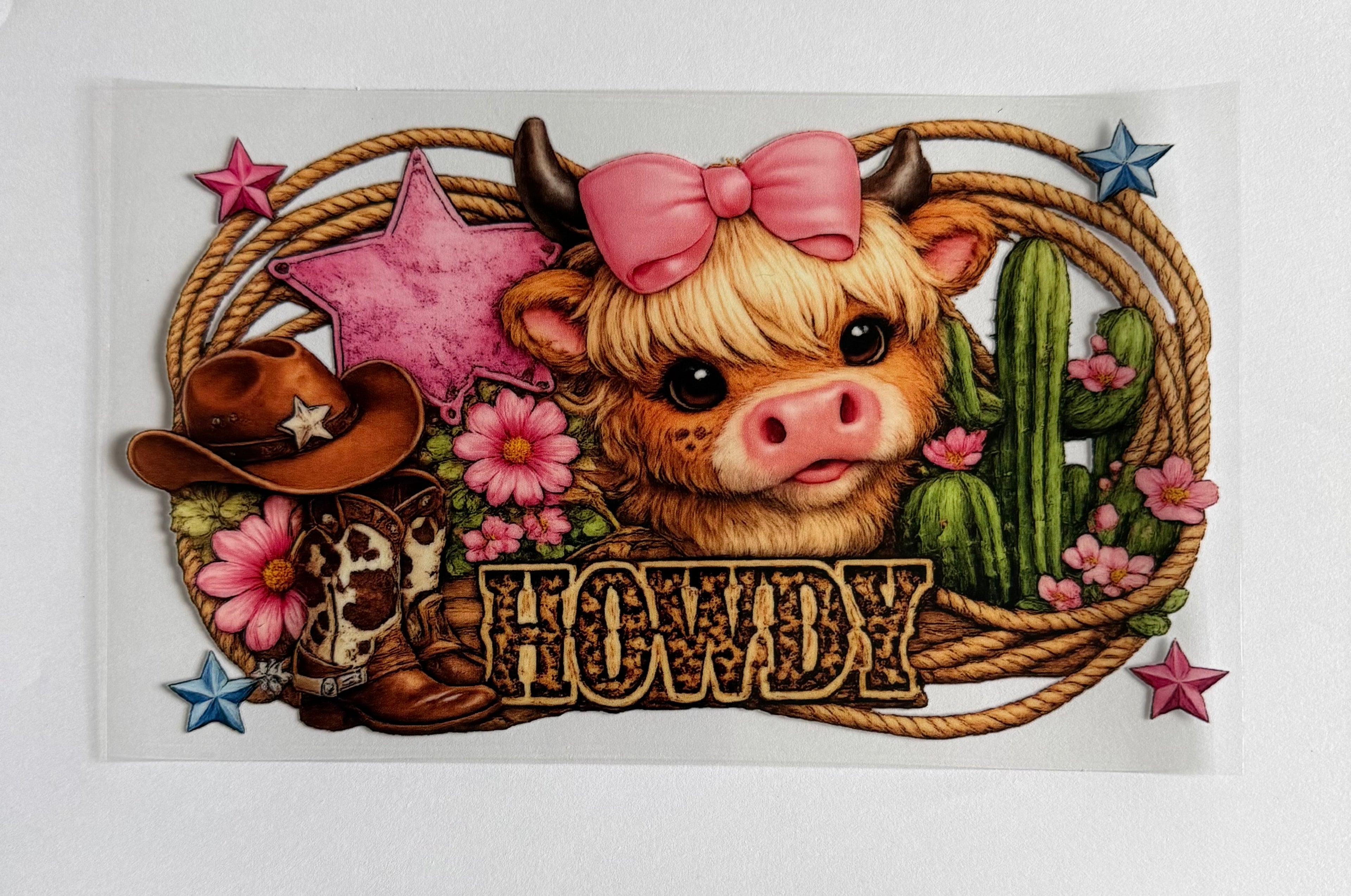 Western Howdy Cow