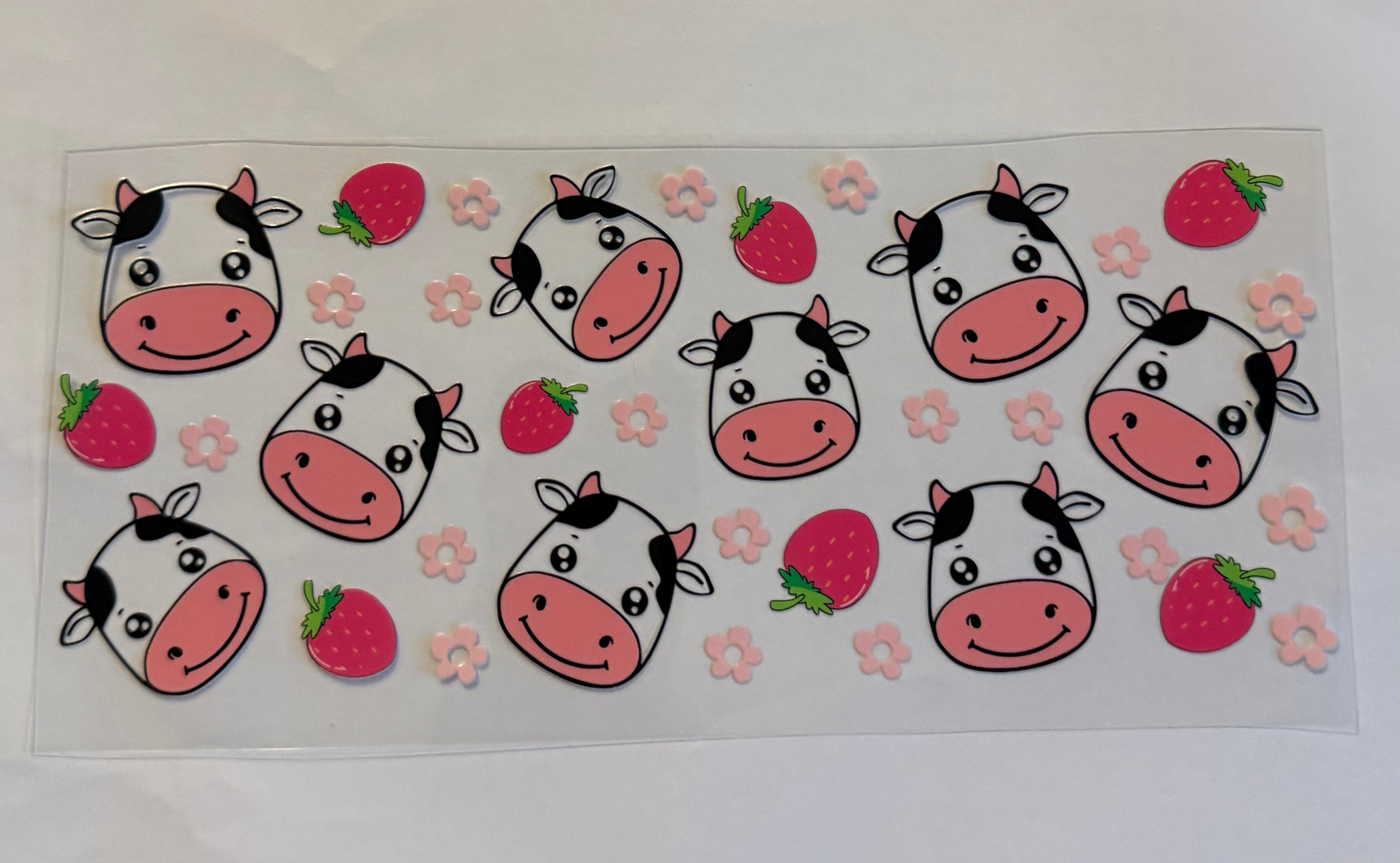 Cow with Strawberries