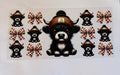Black Cow in Carhartt Beanie