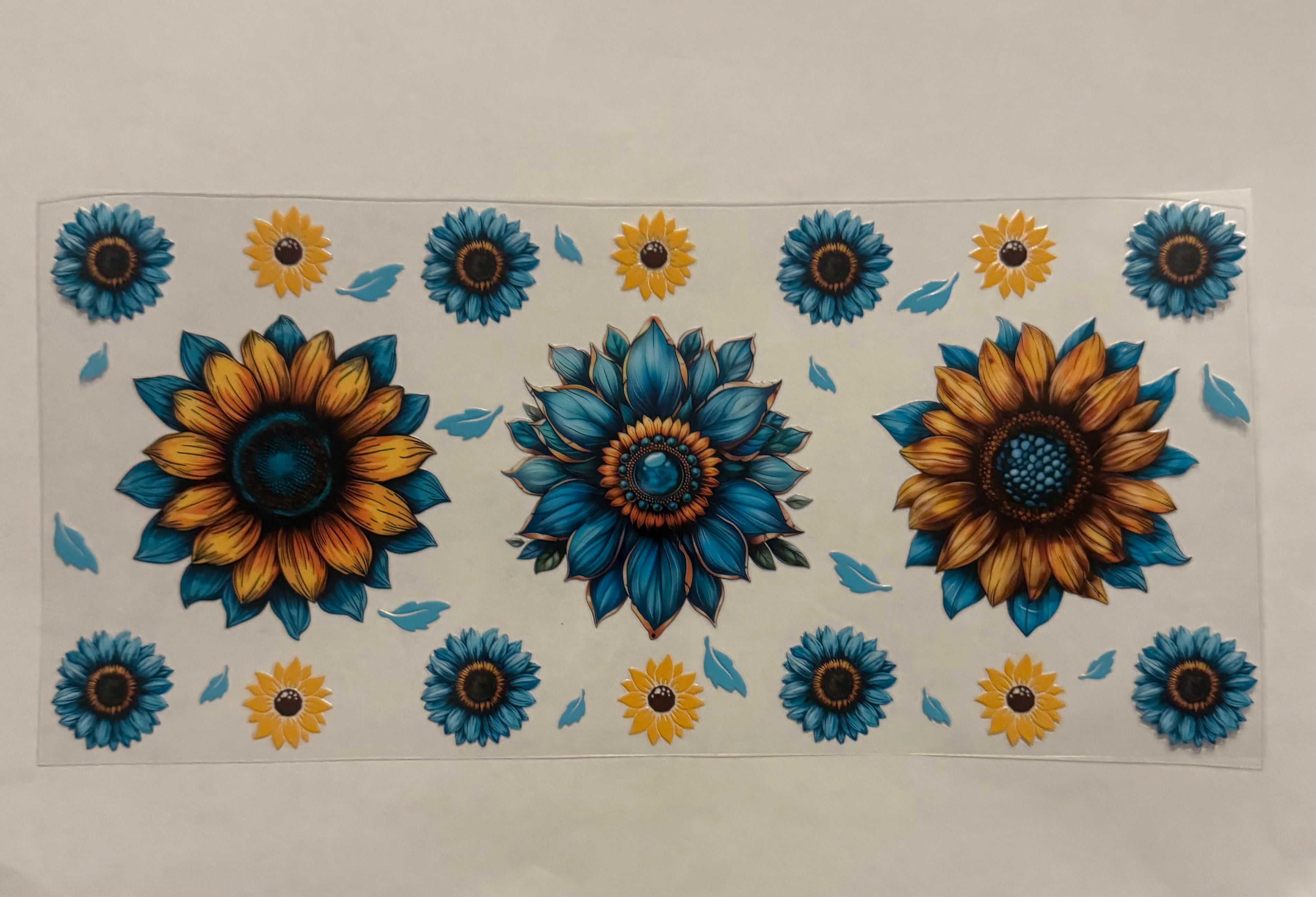 Blue sunflower