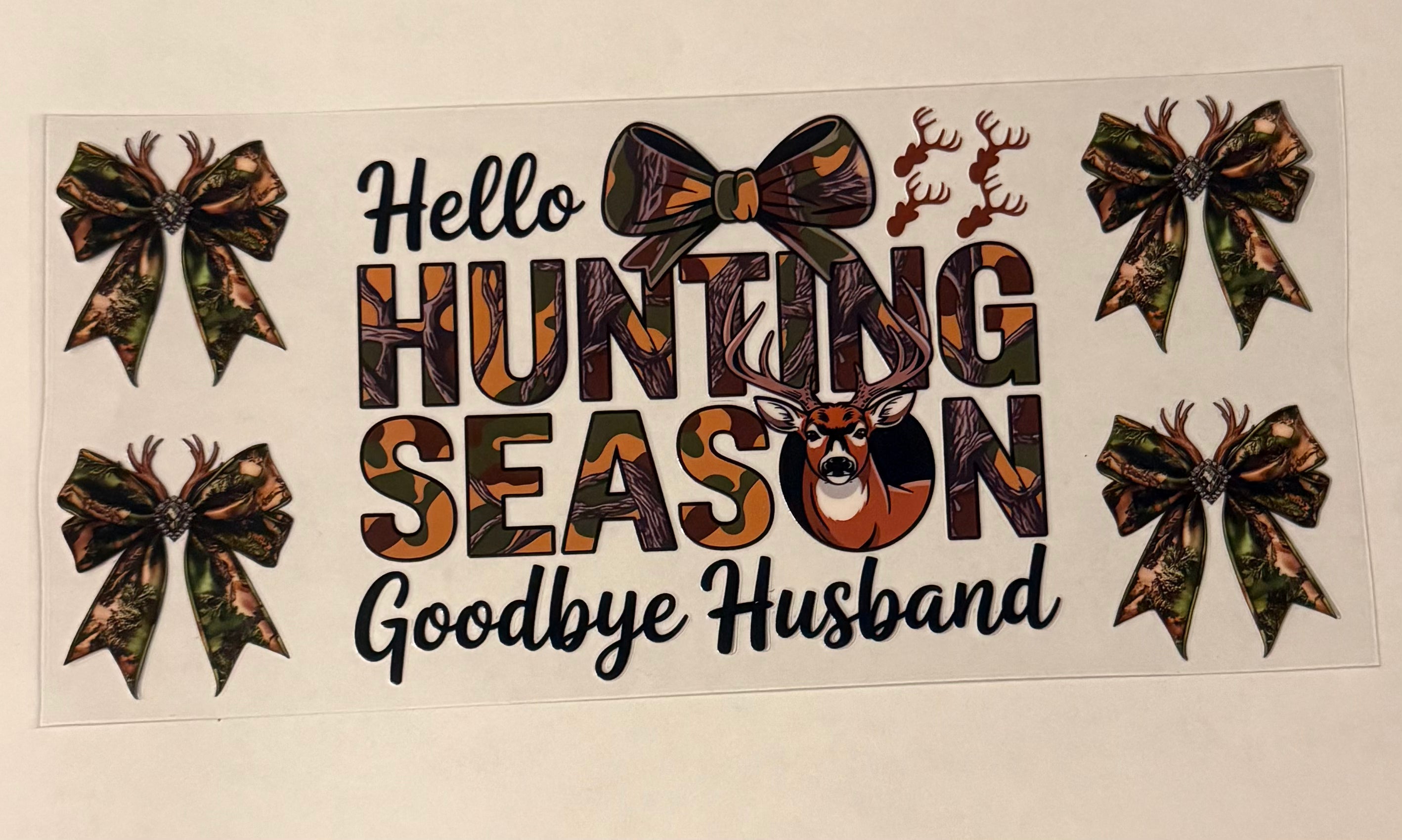 Hello hunting season