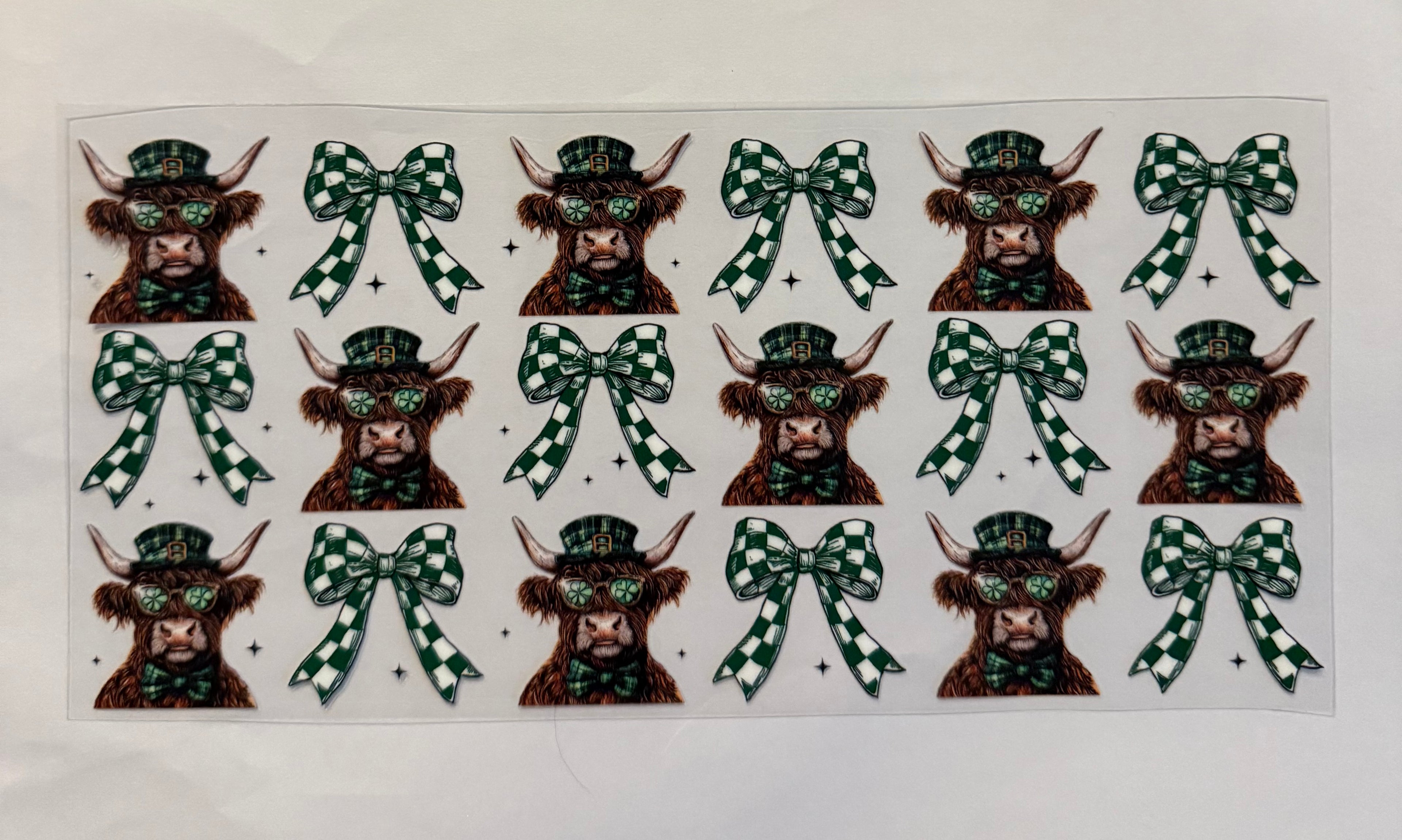 St Patrick Day Cow