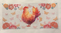 Chicken with butterflies
