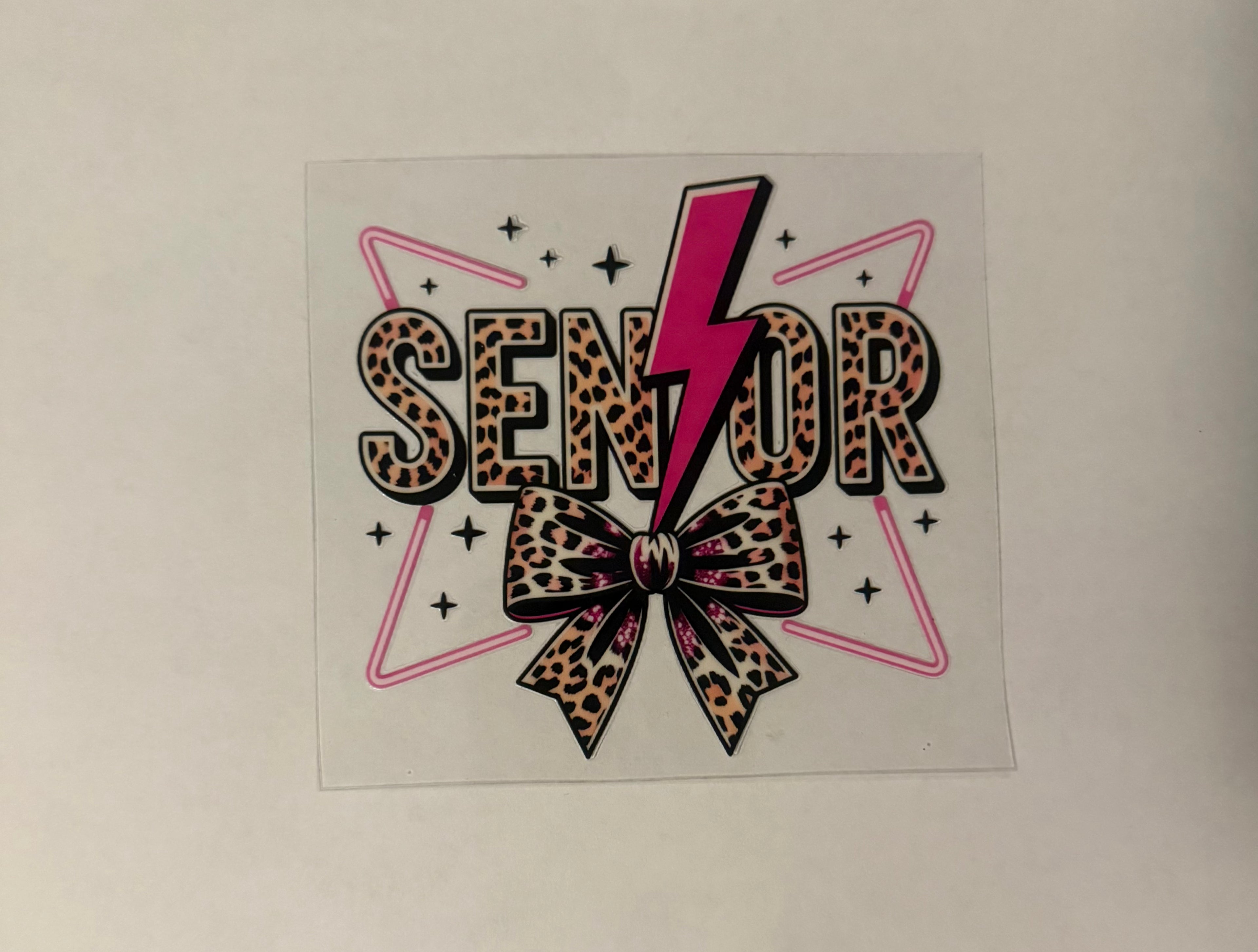 Pink cheetah senior