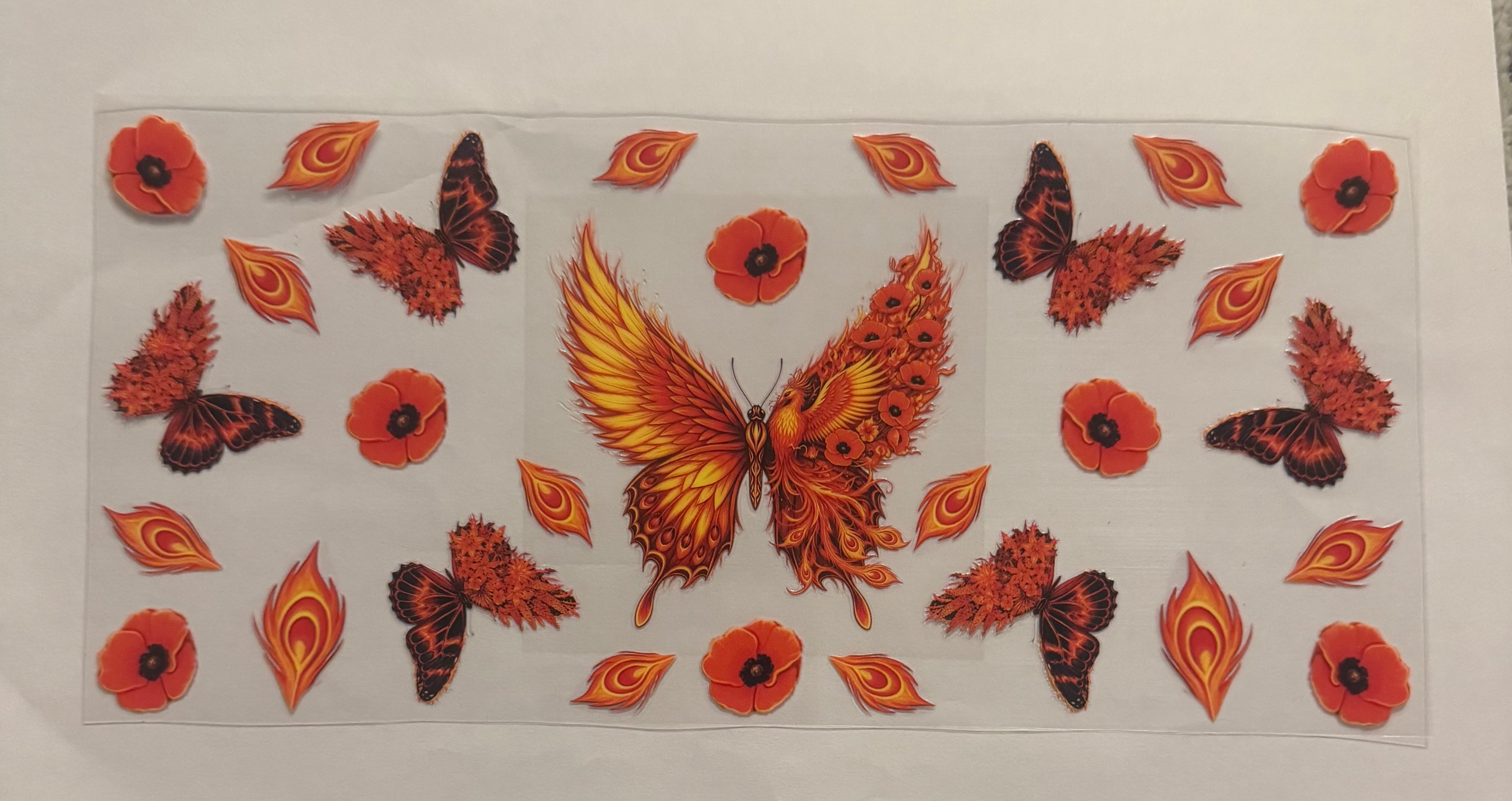 Orange butterfly