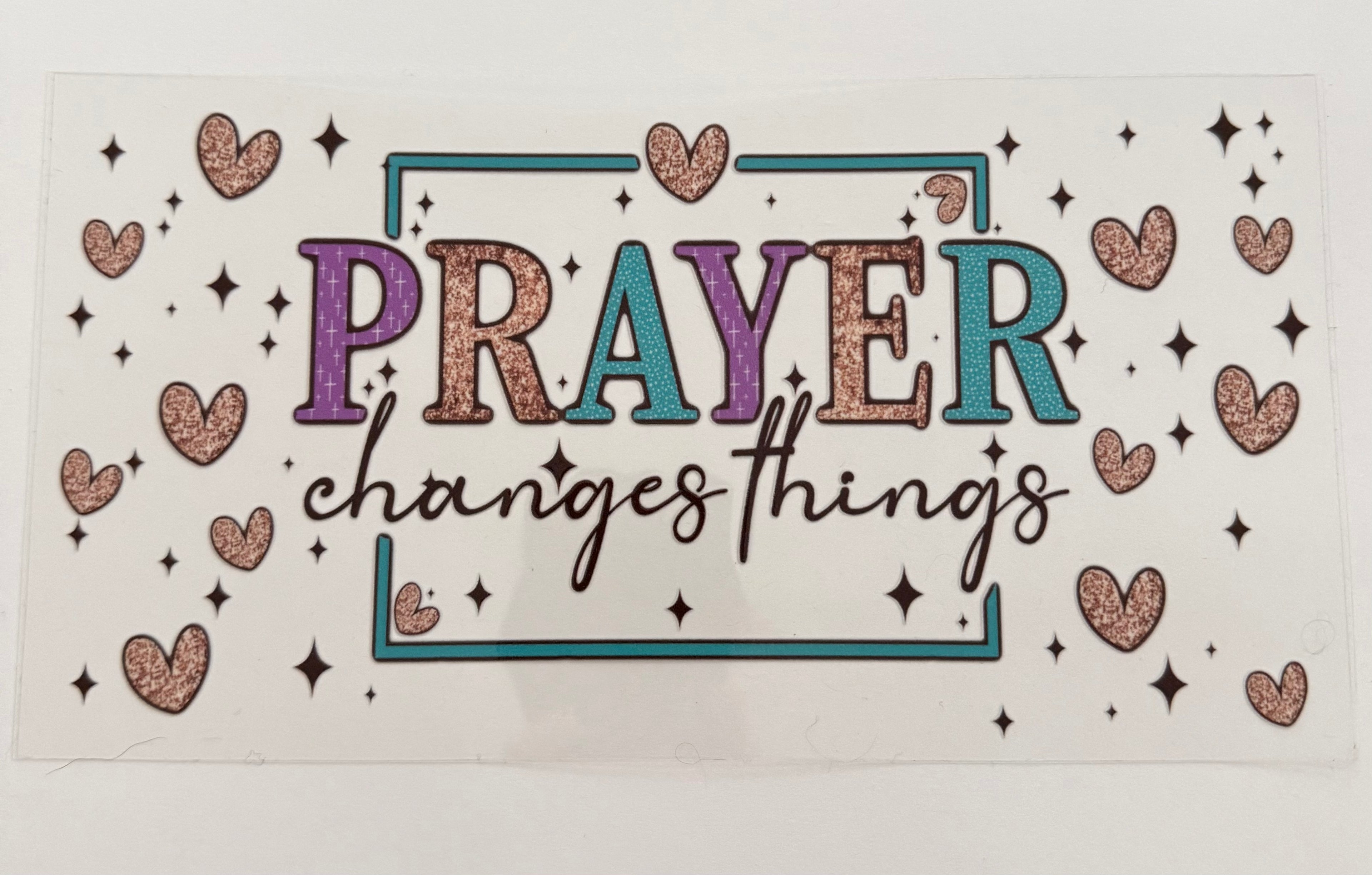 Prayer changes things