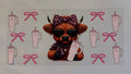 Cow and pink Stanley cup