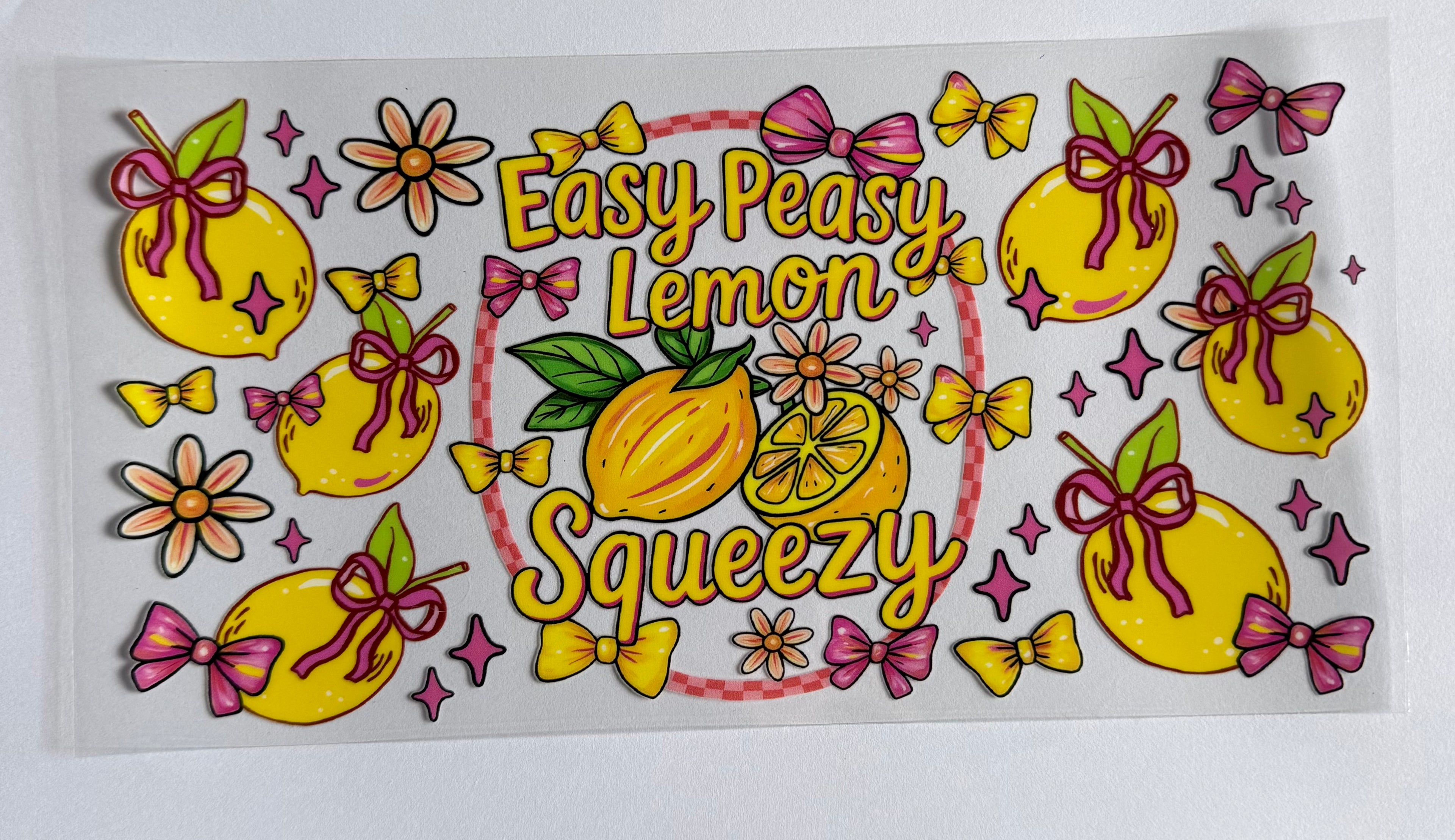 Easy peasy lemon squeezy