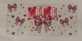 Mama with spotted bow