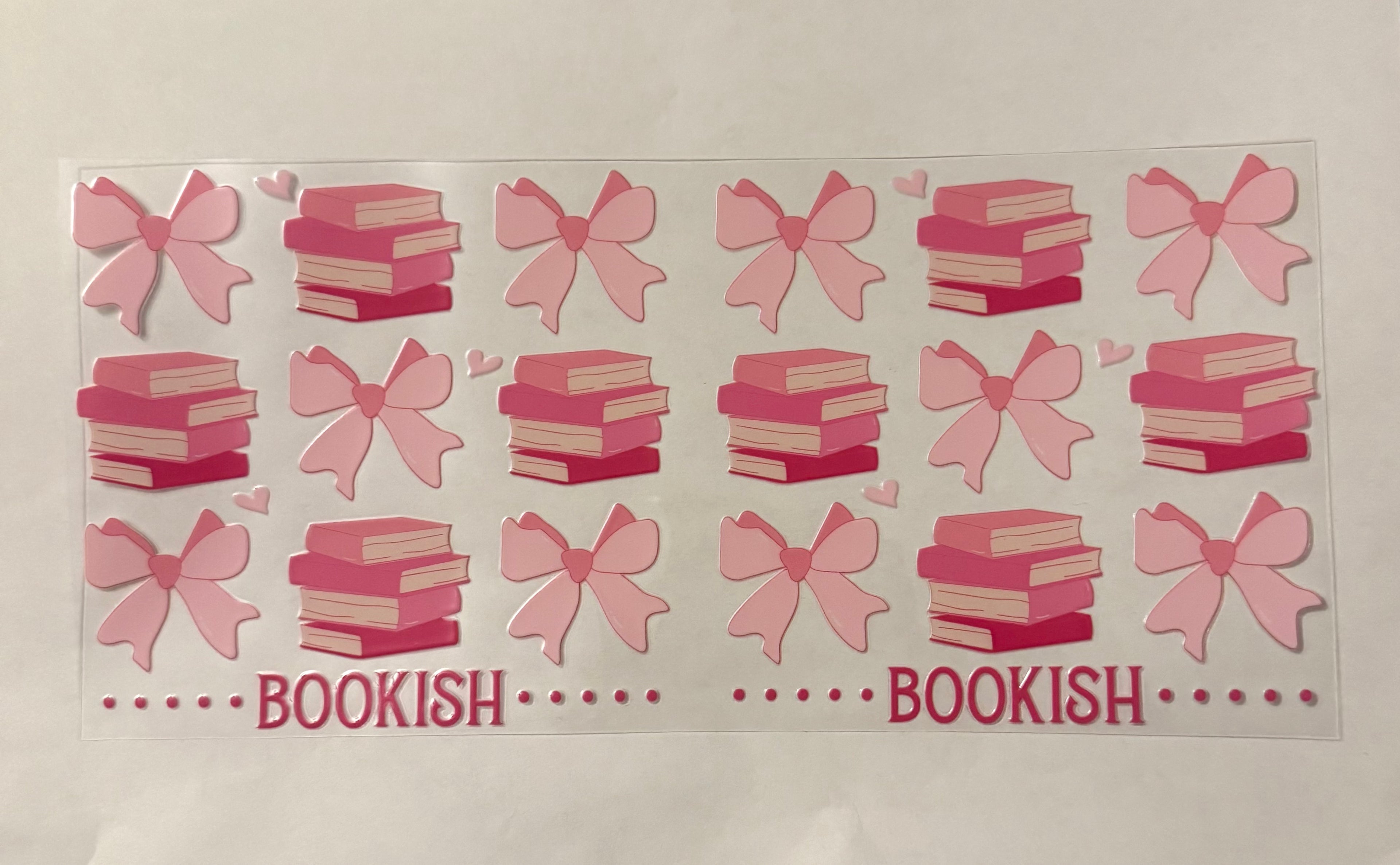 Bookish with bows and books