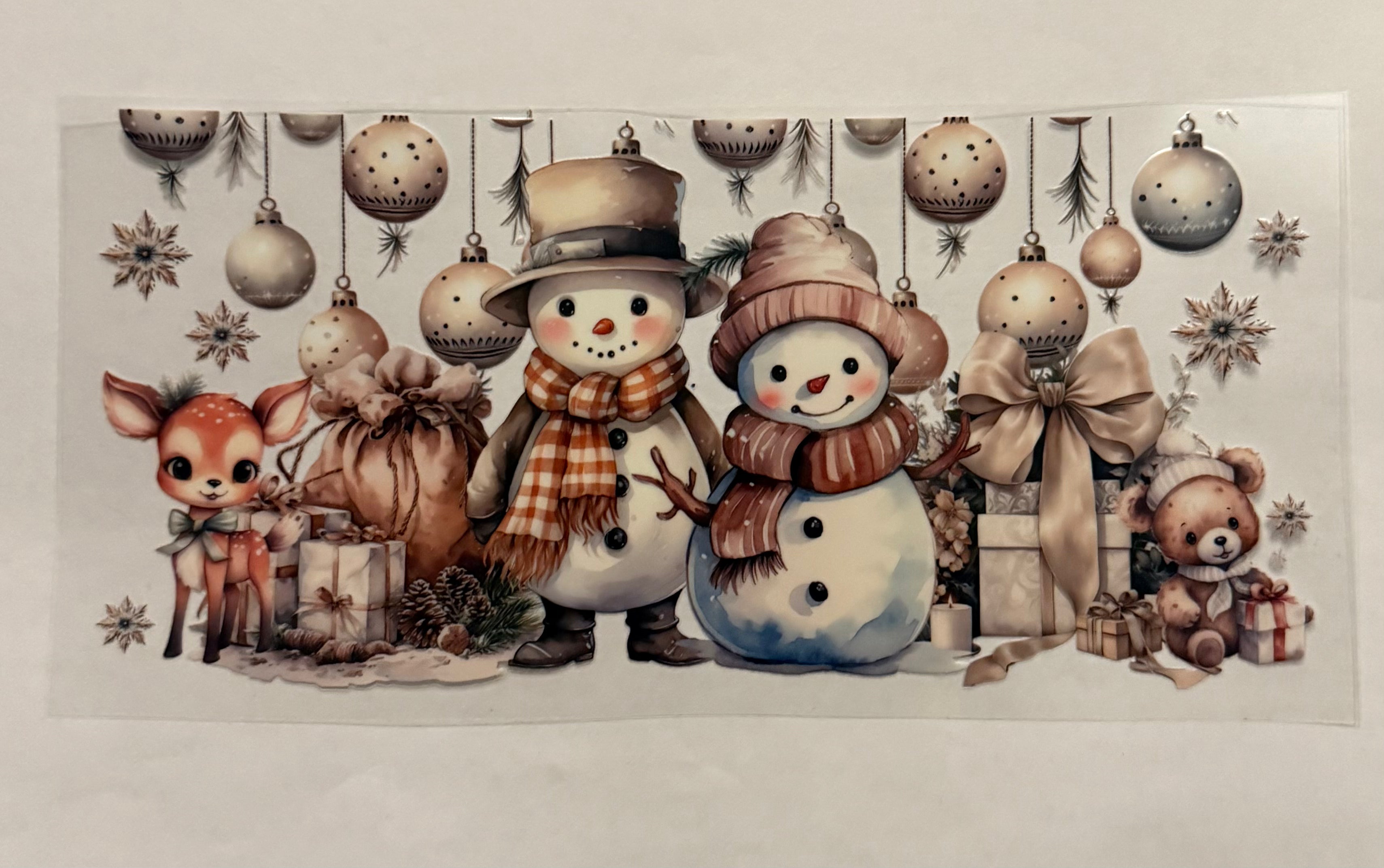 Snow man’s