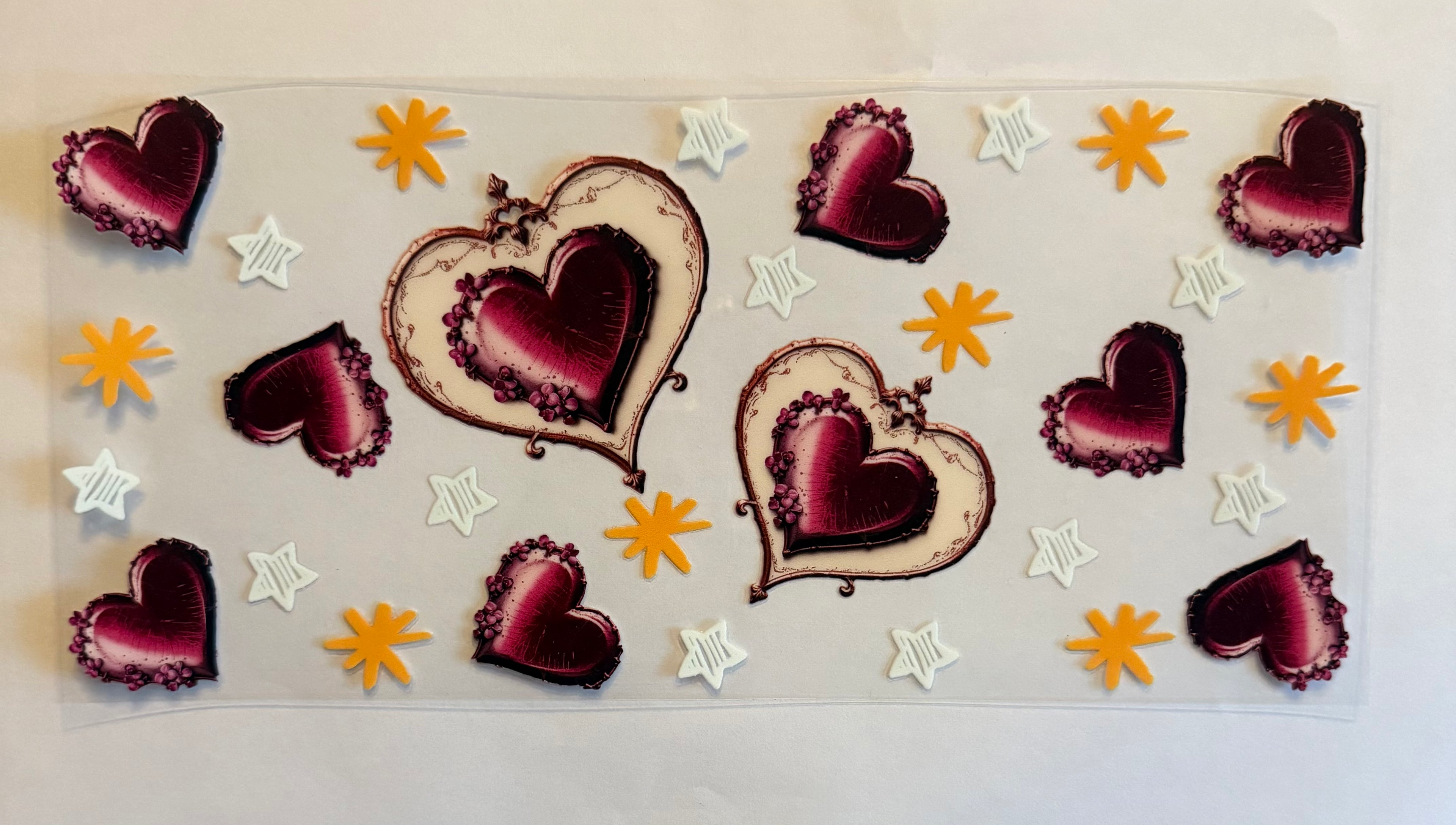 Royal hearts with stars