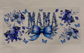 Mama with blue bow