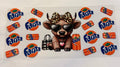 Cow and orange Fanta