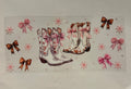 Boots with bows