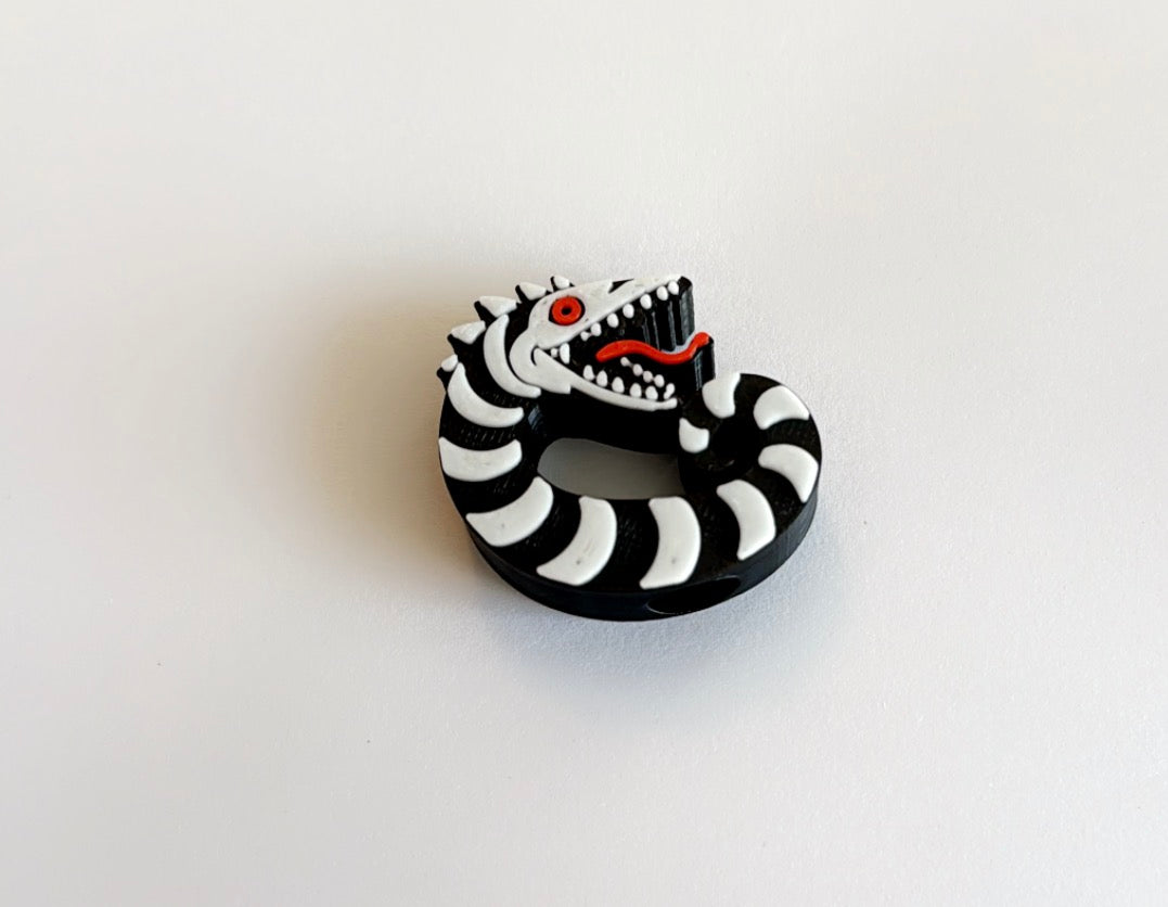Beetle juice Sandworm topper