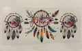 Boho mama with dream catchers