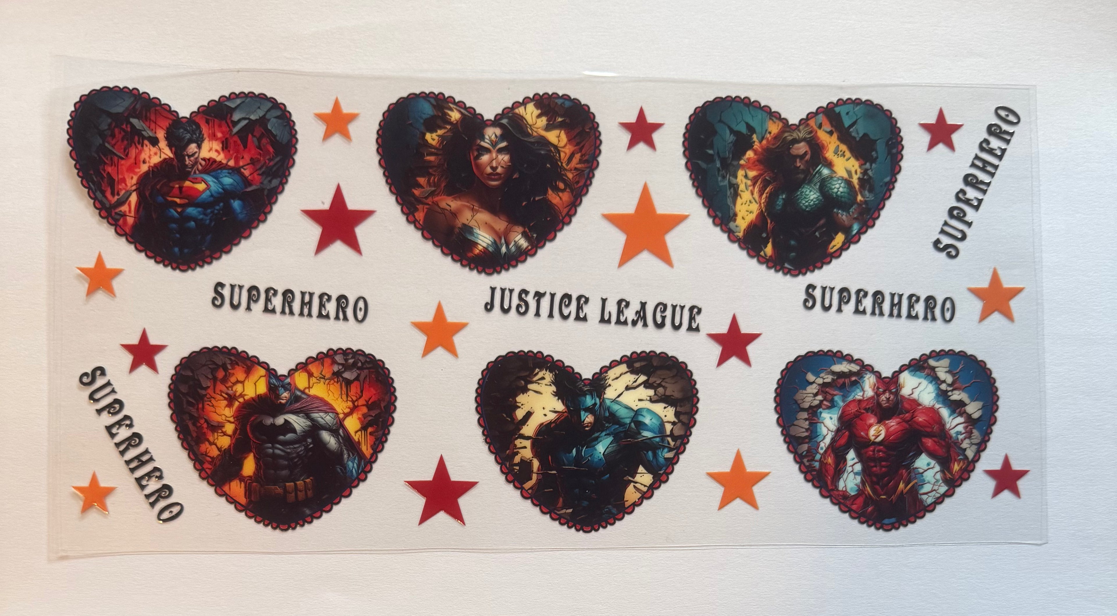 Superhero hearts