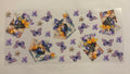 Envelopes with flowers and butterflies