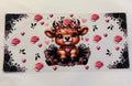 Cow in tutu with flowers