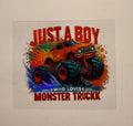 Just a boy Monster Truck