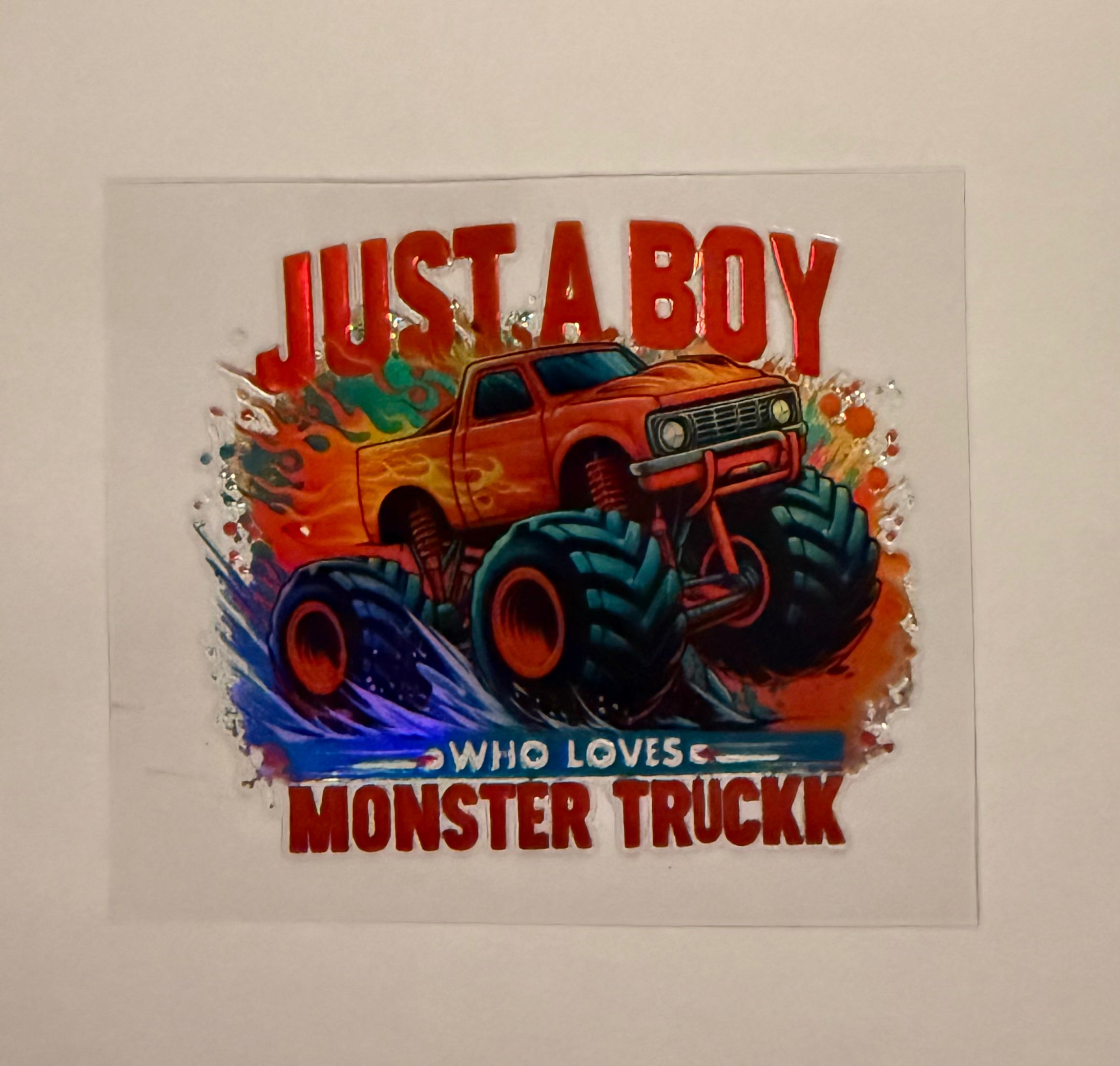 Just a boy Monster Truck