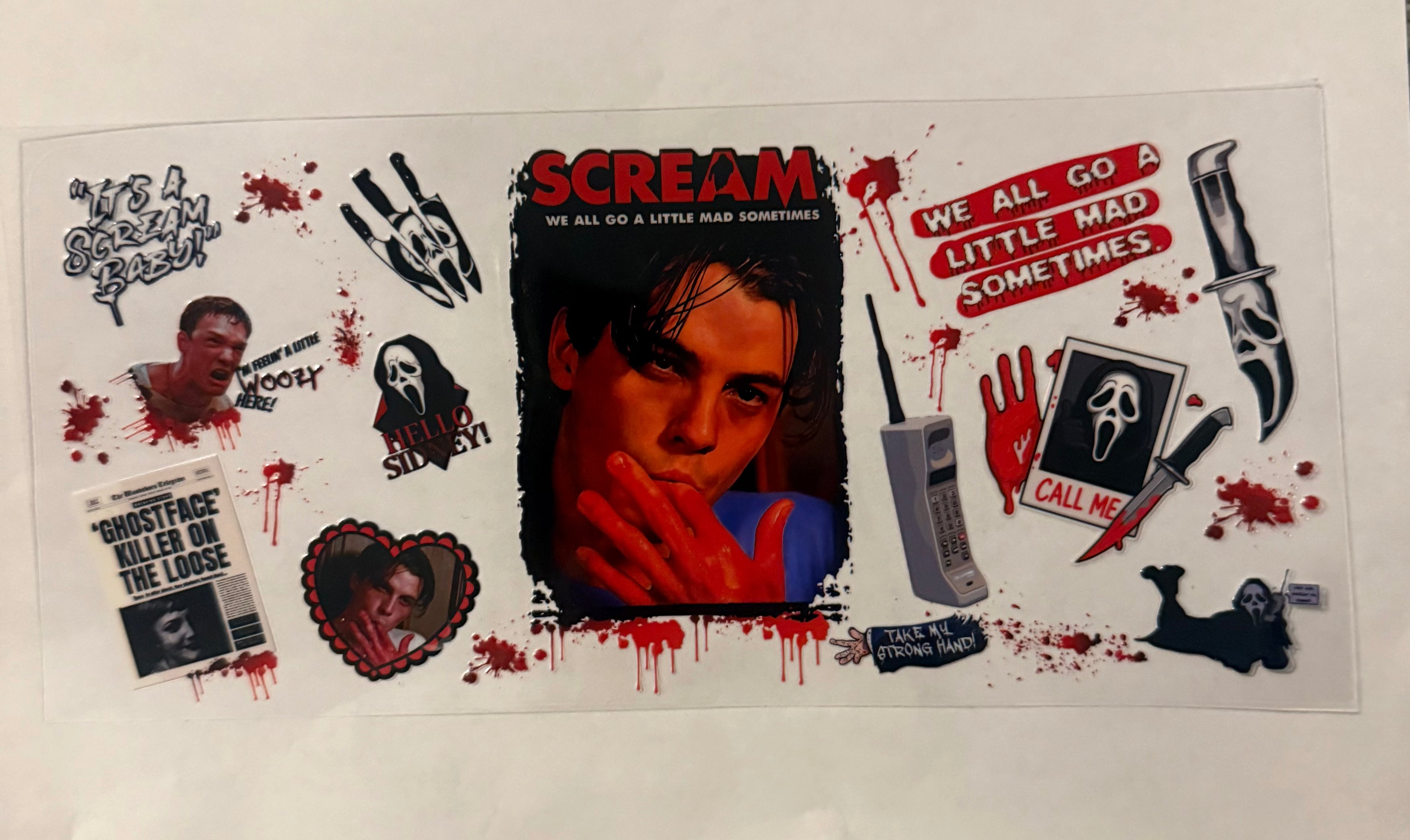 Scream we all go a little mad sometimes