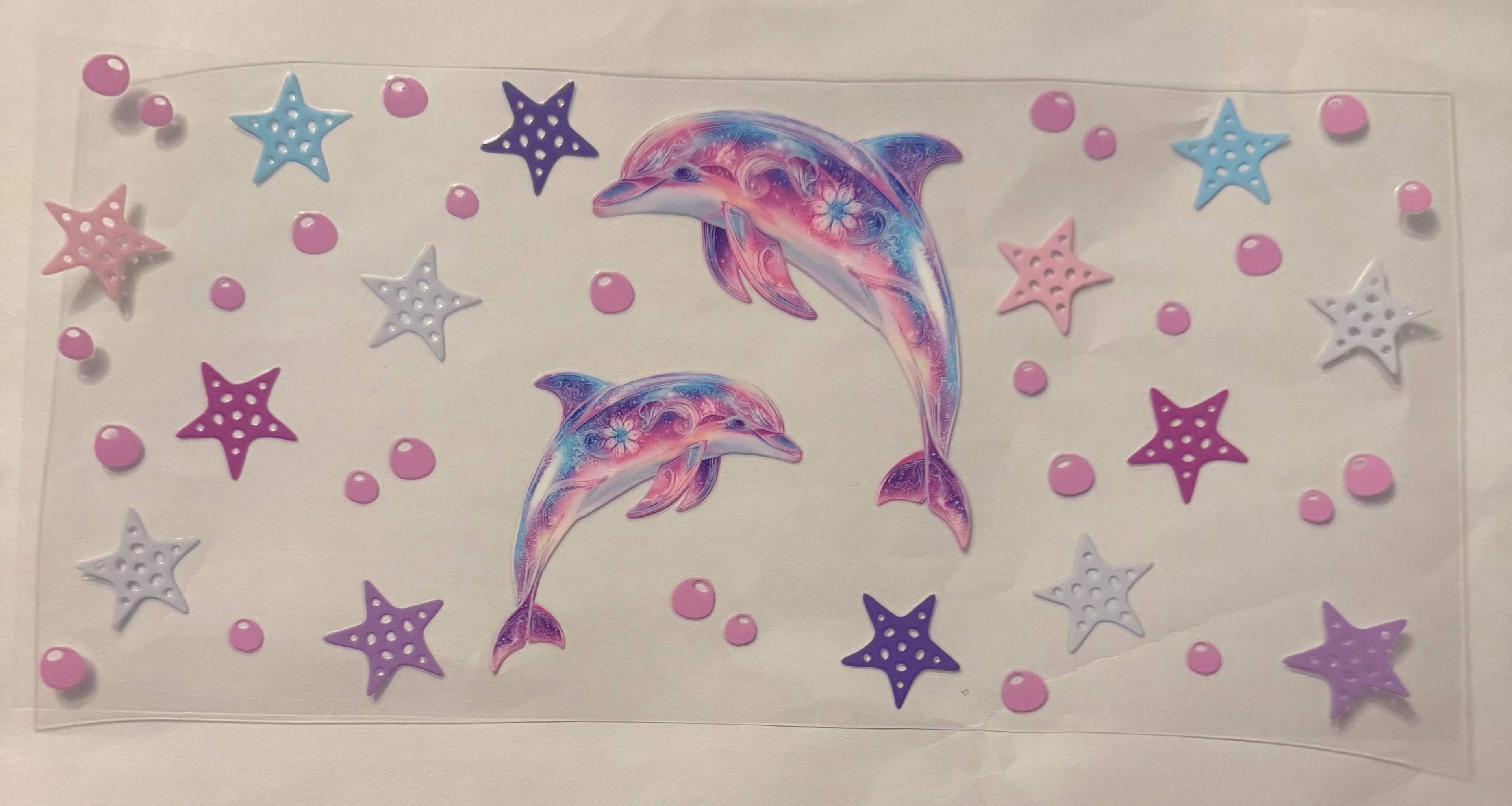 Dolphins with stars