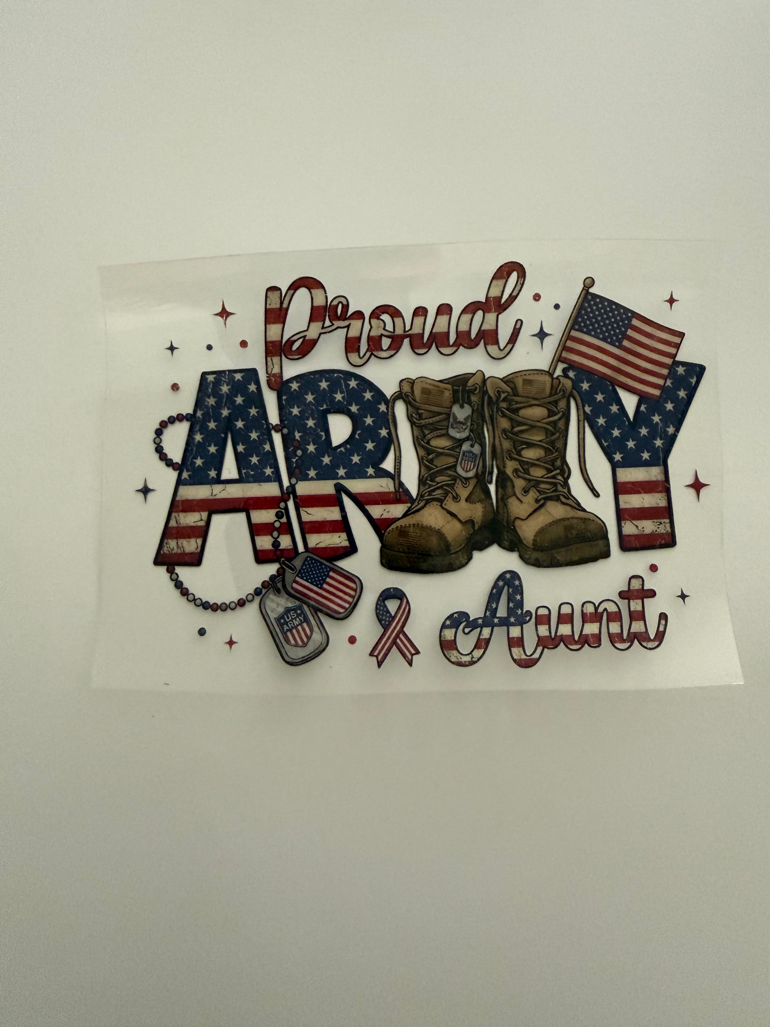 Proud Army Aunt