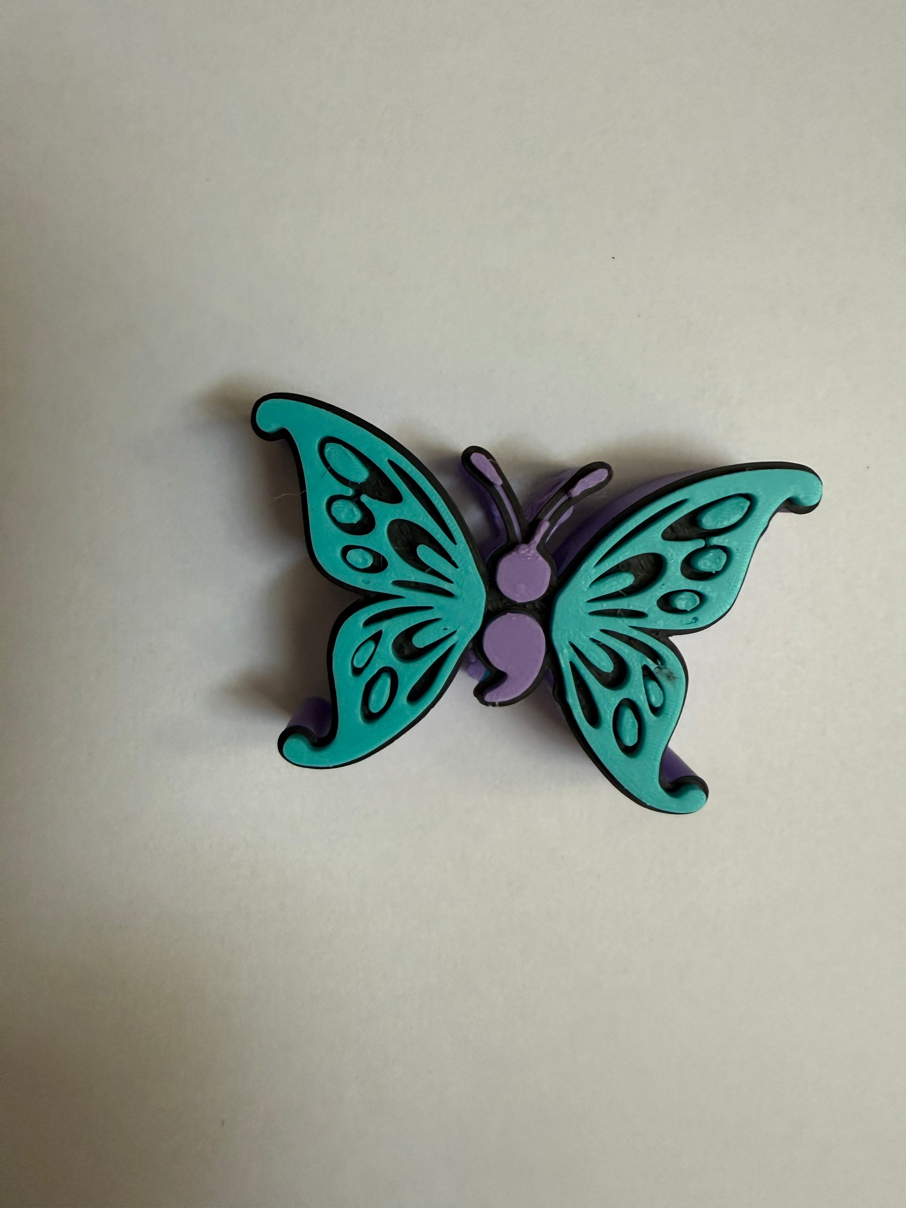 Butterfly topper