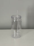 16oz Acrylic Snow Globe Tumbler