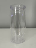 20oz Acrylic Snow Globe Tumbler