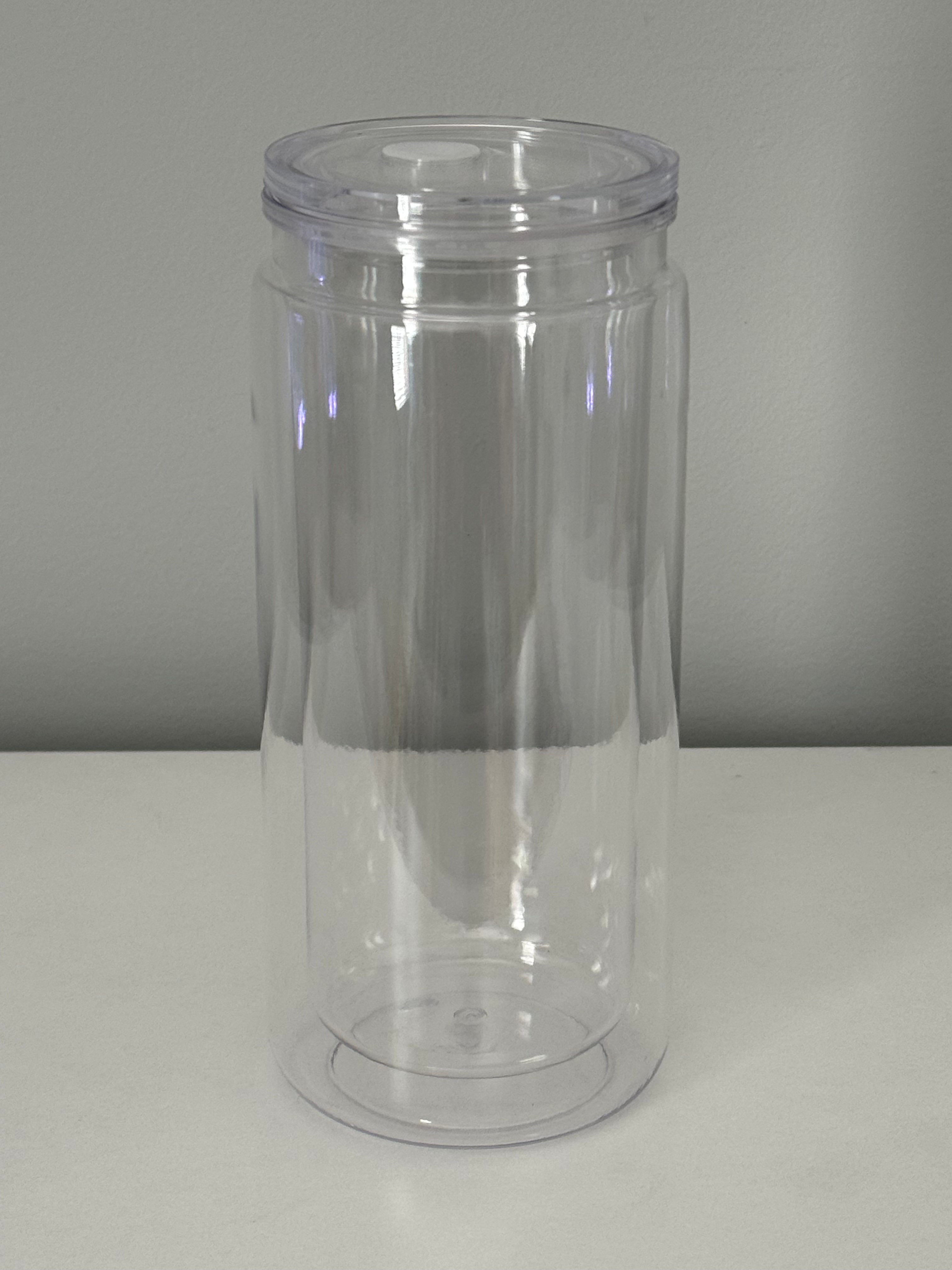 20oz Acrylic Snow Globe Tumbler